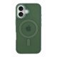 Чохол TPU+PC Goldencis Matte with MagSafe для iPhone 16 Колір Dark Green 2020000444916