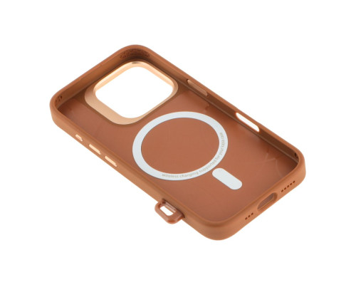 Чохол Kajsa Briquette Collection Rhombus with MagSafe для iPhone 16 Pro Колір Brown 2020000457930 ma36172_3606857