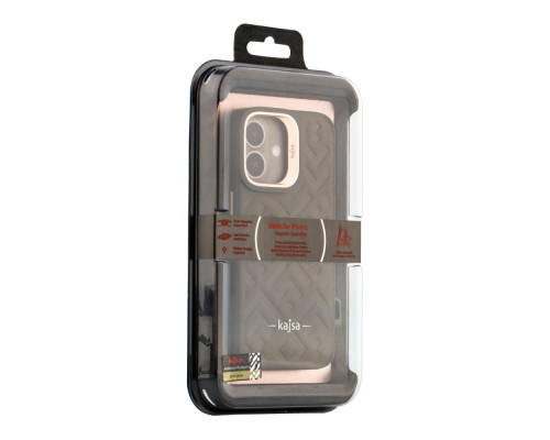 Чохол Kajsa Briquette Collection Rhombus with MagSafe для iPhone 16 Pro Колір Brown 2020000457930 ma36172_3606857