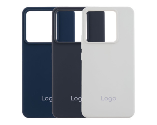 Чохол Liquid Silicone (AA) для Xiaomi Redmi Note 13 Pro 5G/Poco X6 5G Колір 08.Dark Blue 2020000460671 ma37475_3612000