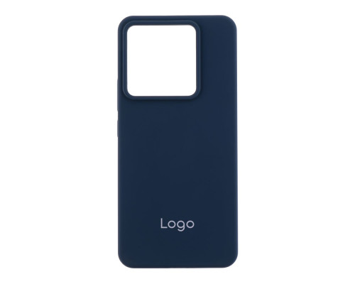 Чохол Liquid Silicone (AA) для Xiaomi Redmi Note 13 Pro 5G/Poco X6 5G Колір 08.Dark Blue 2020000460671 ma37475_3612000