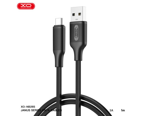 Кабель USB XO-NB265 Type-C 3A Колір Бiлий 6920680854936 ma37593_3663384