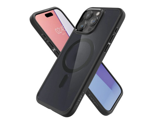 Чохол TPU+PC Spigen Ultra Hybrid with Magsafe для iPhone 15 Pro Max Колір Black 2020000461005 ma34291_3605933