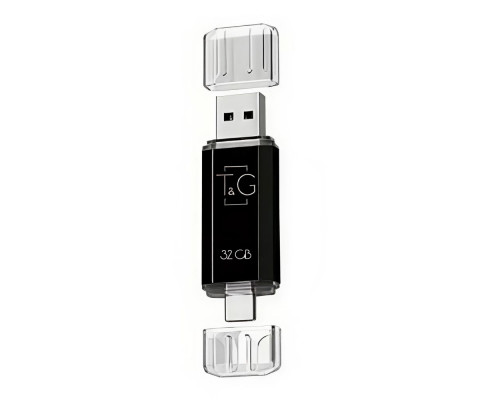 USB Flash Drive 3.0 T&G 32gb USB/Type C 009 Колір Золотистий 4719303953659 ma36576_3748645