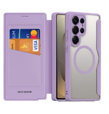 Чохол-книжка Dux Ducis Skin X Pro with MagSafe для Samsung Galaxy S25 Ultra 5G (S938) Колір Purple Pink 2020000466161 ma36796_3609223