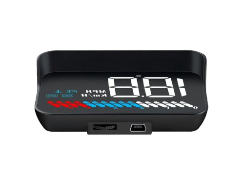 Автомобільний Проектор на Лобове Скло OBD+GPS Version Колір Чорний 2020000432623