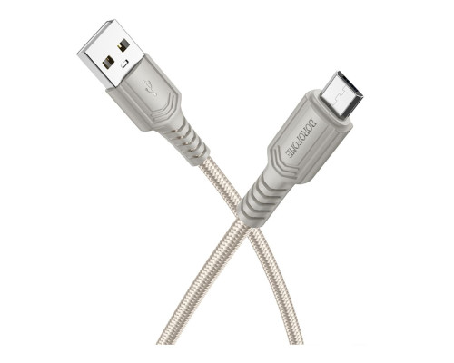 Кабель USB Borofone BX116 Micro 2.4A Колір Чорний 6941991119774 ma37162_3610590