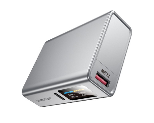 Універсальна Мобільна Батарея Power Bank Borofone BJ72 Energy 22.5W+PD20W 10000 mAh Колір Сірий 6941991117596 ma35988_3605943