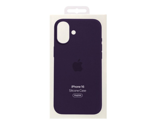 Чохол Silicone Case with MagSafe для iPhone 16 Plus Колір Plum 2020000469346 ma36116_3606733