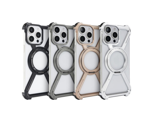 Чохол Titanium ArmorX Mag для iPhone 15 Pro Max Колір Silver 2020000476627 ma37547_3663163