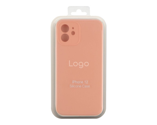 Чохол Silicone Case Full Size with Frame для iPhone 12 Колір 07.Lavender 2020000244967 ma24506_2730439