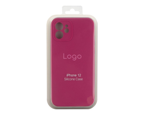 Чохол Silicone Case Full Size with Frame для iPhone 12 Колір 07.Lavender 2020000244967 ma24506_2730439