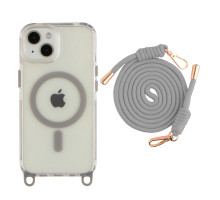 Чохол TPU+PC LanyardCase with MagSafe для iPhone 16 Titanium grey ma37097_3610351 2020000476924