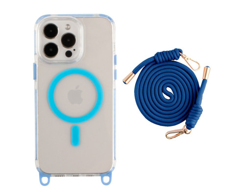 Чохол TPU+PC LanyardCase with MagSafe для iPhone 13 Pro Max Колір Titanium grey 2020000477426 ma37087_3610268