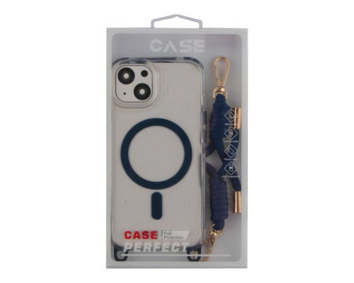 Чохол TPU+PC LanyardCase with MagSafe для iPhone 15 Колір Pink 2020000477228 ma37092_3610317