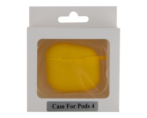 Футляр Silicone Case with hook для Airpods 4 Колір 21.Sea blue 2020000479895