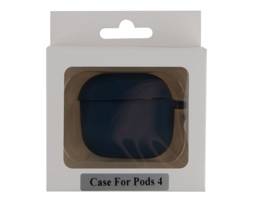 Футляр Silicone Case with hook для Airpods 4 Колір 21.Sea blue 2020000479895