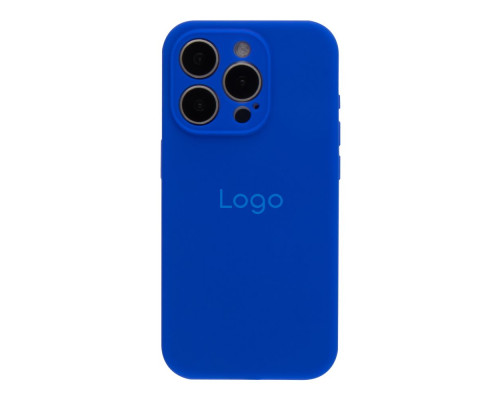 Чохол Silicone Case Full Size with Frame для iPhone 14 Pro Колір 03.Royal Blue 2020000482444 ma31937_3338424