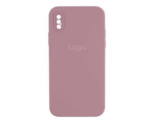 Чохол Silicone Case Square Full Camera для iPhone X/Xs Колір 73.Plum 2020000482031 ma31912_3663305