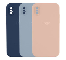 Чохол Silicone Case Square Full Camera для iPhone X/Xs 73.Plum ma31912_3663305 2020000482031