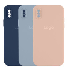 Чохол Silicone Case Square Full Camera для iPhone X/Xs Колір 73.Plum 2020000482031 ma31912_3663305
