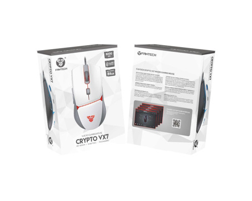 USB Миша Ігрова Fantech VX7 Crypto Колір Білий 6972661281385 ma22386_3668013