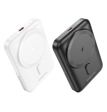 Універсальна Мобільна Батарея Power Bank Borofone BJ51A Kody PD20W magnetic 10000mAh М`ята упаковка Колір Бiлий 2020000487258 ma38551_3867132