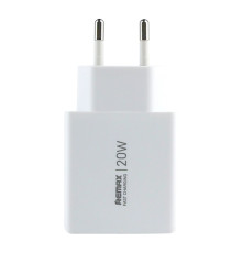 Мережевий Зарядний Пристрій Remax RP-U01-AC 20W Gan Колір Бiлий 6954851239130 ma37762_3664725