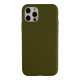 Чохол Soft Silicone Case Full Size для iPhone 12/12 Pro Колір 45.Army Green 2020000487395 ma34838_3343593
