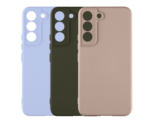 Чохол Silicone Cover Full Camera (A) для Samsung Galaxy S22 5G (S901) М'ята упаковка Колір 71.Dark Green 2020000492030 ma38765_3868150