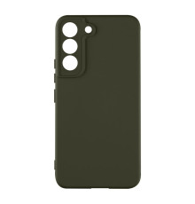 Чохол Silicone Cover Full Camera (A) для Samsung Galaxy S22 5G (S901) М'ята упаковка Колір 71.Dark Green 2020000492030 ma38765_3868150