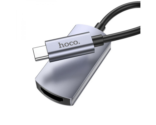 Перехідник Hoco UA20 Presage Type-C to HDTV converter Колір Сiрий