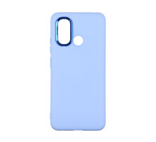 Чохол Silicone Cover Metal frame (AA) для Xiaomi Redmi 12C Колір 58.Sky Blue 2020000365150