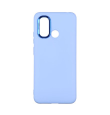 Чохол Silicone Cover Metal frame (AA) для Xiaomi Redmi 12C Колір 58.Sky Blue 2020000365150