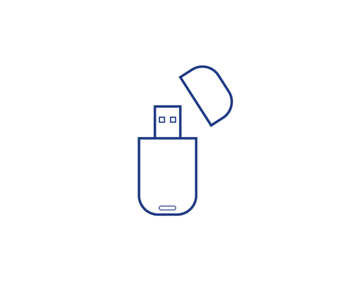 USB Flash Drive Kingston SE8 8GB Колір Сталевий