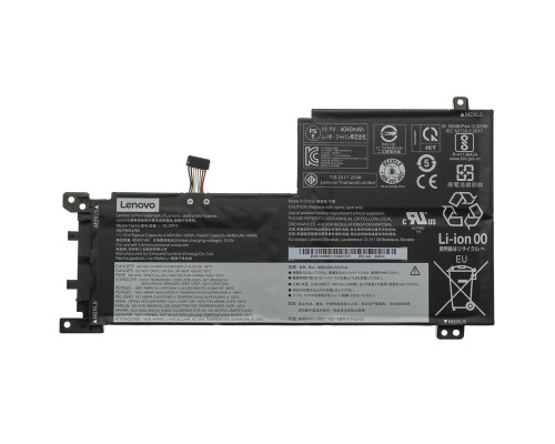 Оригінальна батарея для ноутбука LENOVO L19C3PF4 (IdeaPad 5 15IIL05, 5 15ARE05) 11.1V 4140mAh 45Wh Black (5B10W86959)