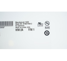 Матриця 15.6 B156XTN04.2 100% NEW (1366*768, 40pin, LED, SLIM (вертикальні вушки), глянцева, роз'єм праворуч знизу) для ноутбука NBB-44124