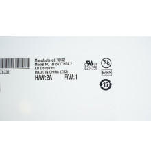 Матриця 15.6 B156XTN04.2 100% NEW (1366*768, 40pin, LED, SLIM (вертикальні вушки), глянцева, роз'єм праворуч знизу) для ноутбука NBB-44124