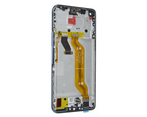 Дисплей Huawei Nova 8i з сенсором та рамкою silver (Original - без АКБ) PLS-00-00123039