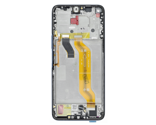 Дисплей Huawei Nova 8i з сенсором та рамкою silver (Original - без АКБ) PLS-00-00123039