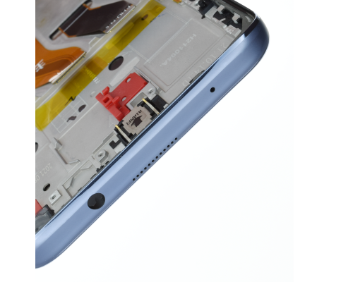 Дисплей Huawei Nova 8i з сенсором та рамкою silver (Original - без АКБ) PLS-00-00123039