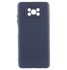 Чохол Silicone Cover Full Camera Xiaomi Poco X3 midnight blue PLS-00-00106246