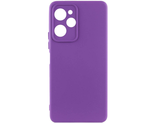 Чохол Silicone Cover Full Camera Xiaomi Poco X5 Pro 5G purple PLS-00-00106236