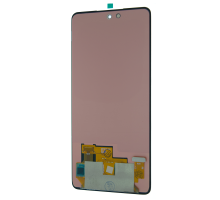 Дисплей Samsung A525 Galaxy A52 (2021) з сенсором black (OLED) (Big size) PLS-00-00107303
