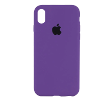 Чохол Silicone Case Full Protective iPhone X(XS) amethyst PLS-00-00096910
