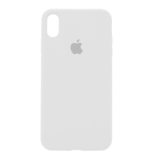 Чохол Silicone Case Full Protective iPhone X(XS) white PLS-00-00097606