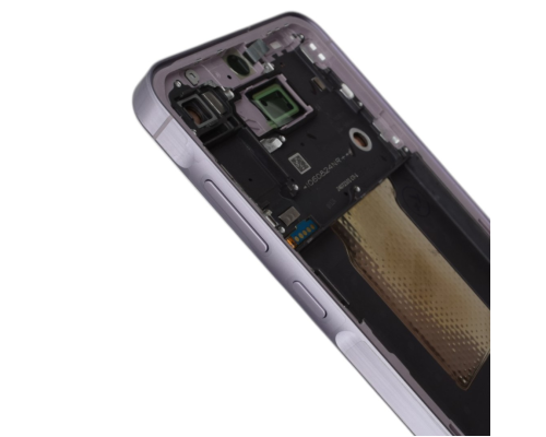 Дисплей Samsung A556 Galaxy A55 5G з сенсором та рамкою light violet (Original Assembled) PLS-00-00147807