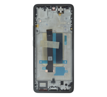 Дисплей Xiaomi Redmi Note 13 Pro+ з сенсором та рамкою black (Original) PLS-00-00131571