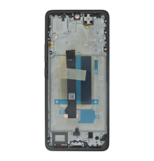 Дисплей Xiaomi Redmi Note 13 Pro+ з сенсором та рамкою black (Original) PLS-00-00131571