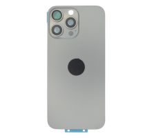 Задня кришка iPhone 16 Pro Max зі склом камери gray (Original China) PLS-00-00132956